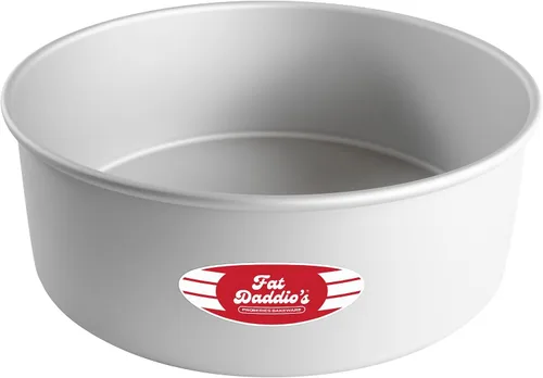 Vista 10 de Fat Daddio's Juego de moldes para pasteles redondos uniformes de aluminio anodizado de 4 niveles, profundidad de 2 pulgadas