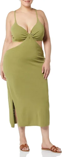 Vista 4 de The Drop Zuri - Vestido largo ajustado para mujer