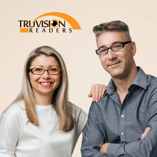 Vista 9 de TruVision Readers - Gafas de lectura con marcos de resina y lentes acrílicas, bisagras Dura Flex para hombres y mujeres 03h - 4 negro