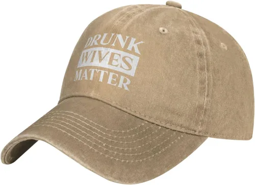 Vista 22 de Funny Gift Hat Drunks Wives Matter Hat for Men Baseball Hat Vintage Cap