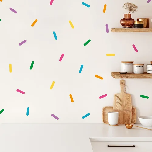 Vista 10 de Teddylabels - Mariposas azules - Pegatinas de pared fáciles de aplicar y extraíbles: transforma el dormitorio de tus niños pequeños con una
