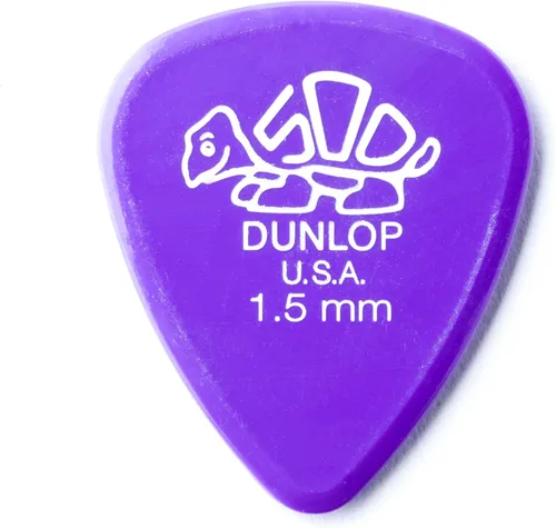 Vista 8 de Dunlop 417P58 0,58 mm Púas Gator Grip, Lavanda, 1.5mm