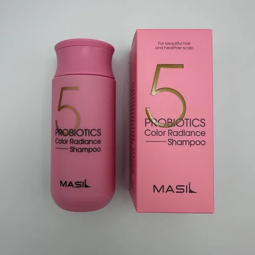 Vista 7 de Masil 3 Salon Care CMC Shampoo 5.1floz Viaje Dañado Cabello Pérdida de Cabello Debilitado Cuero Cabelludo Bouncy Cabello (Color Radiance)