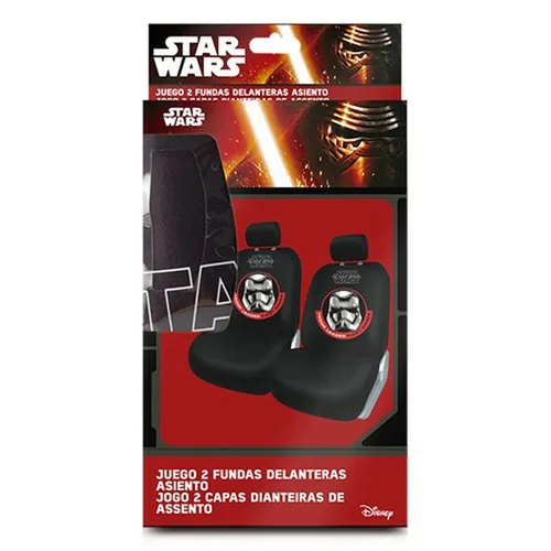 Vista 5 de Fundas para Asientos de Coche Star Wars Stormtrooper Universal Delantero Negro 2