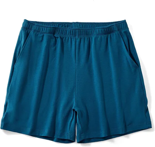 Vista 25 de AIMPACT Pantalones cortos de pijama para hombre con entrepierna de 4 Negro