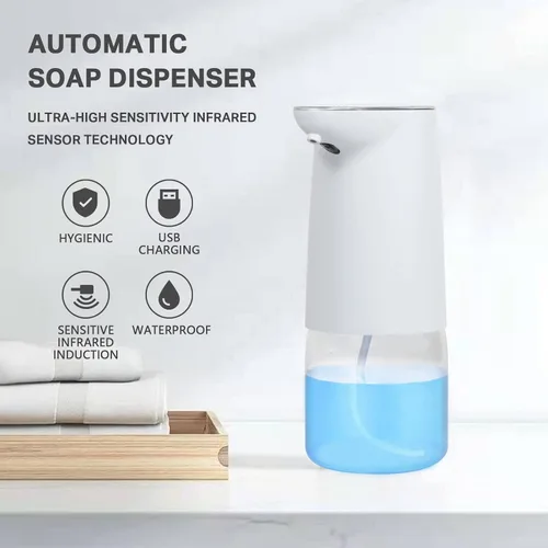 Vista 2 de Dispensador de agua para botella de 5 galones, bomba fuerte y múltiples opciones de dispensador, carga USB