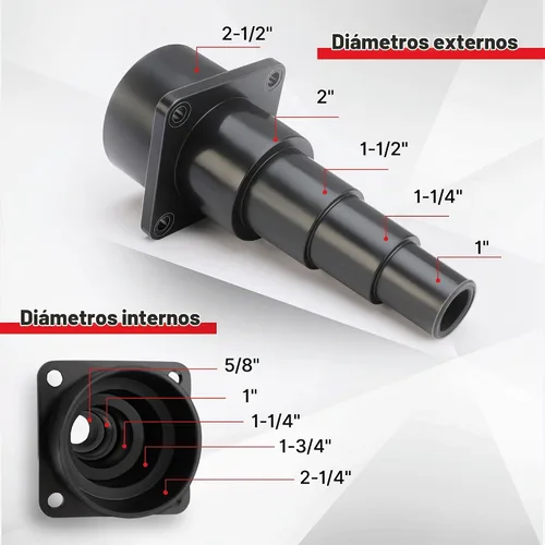 Vista 3 de Shop Vac 90687 Adaptador universal para herramientas, 2