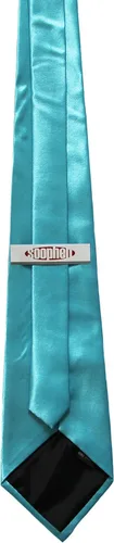Vista 44 de Soophen corbata para hombre 3.75 pulgadas de color sólido