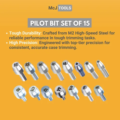 Vista 4 de McJ Tools Recarga de brocas piloto para recortadora