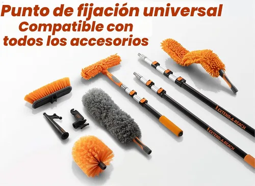 Vista 7 de Kit de plumero de alto alcance de 20 pies con poste de extensión de 4-12