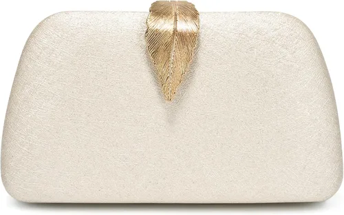 Vista 13 de Clutch Purses for Women, Formal Evening Handbags, White Clutch for Wedding 01-Negro