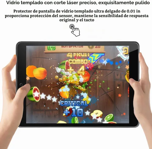 Vista 5 de SIBEITU Protector de pantalla para iPad Mini 5/4ª generación, dureza 9H, protector de película de vidrio templado de 7.9 pulgadas (paquete de 2)