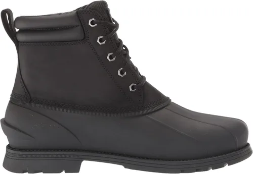 Vista 6 de UGG Botas de lluvia Gatson Mid para hombre, Negro