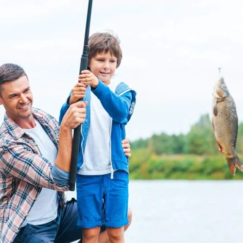 Vista 6 de 500 anzuelos de pesca pequeños, surtidos de 10 tamaños (3# -12 #) anzuelos de pescado, caja de plástico portátil, gancho fuerte y afilado con púas