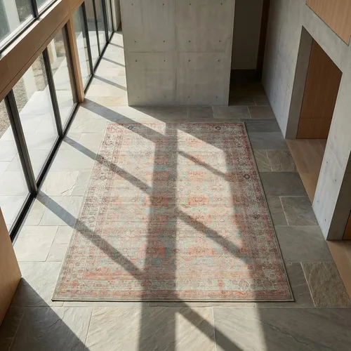 Vista 308 de GLN Rugs Traditional Collection - Alfombra de felpilla lavable a máquina, tradicional lavable, antideslizante, alfombra de felpilla de pelo corto