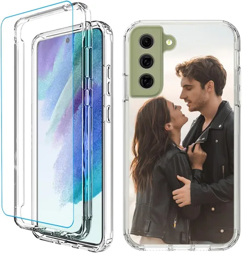 Vista 18 de Funda para teléfono con foto personalizada para Samsung Galaxy S21 5G, cubierta personalizada con imagen, texto, logotipo
