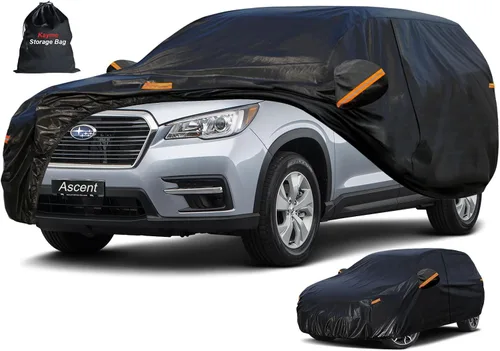 Vista 42 de Kayme Cubierta de auto SUV de 7 capas ajuste personalizado para BMW X1 (2009-2025), impermeable, para todo tipo de clima, para automóviles, cubierta