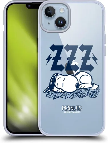 Vista 100 de Head Case Designs Funda de gel con licencia oficial de Peanuts Charlie Brown Good Grief Rock Tees [protección de grado militar] compatible con Apple