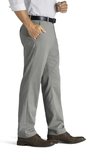 Vista 21 de Lee Pantalón cónico relajado con frente plano Extreme Motion para hombre
