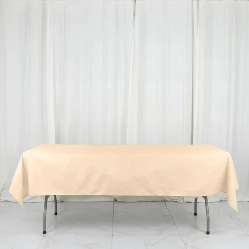 Vista 189 de Efavormart - Mantel rectangular, 60 x 102 pulgadas, resistente a las manchas y a las arrugas, lavable, mantel decorativo oblongo de tela de Amatista
