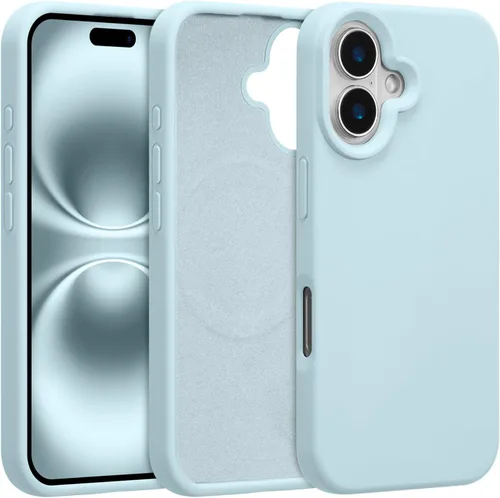 Vista 268 de Funda magnética de silicona para iPhone 13 Pro, color blanco antiguo [Compatible con Magsafe] [Forro de microfibra suave antiarañazos], funda