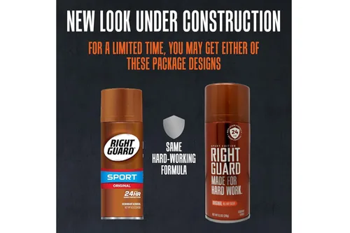 Vista 4 de Right Guard Desodorante deportivo, aerosol, original 8.5 oz (paquete de 8)