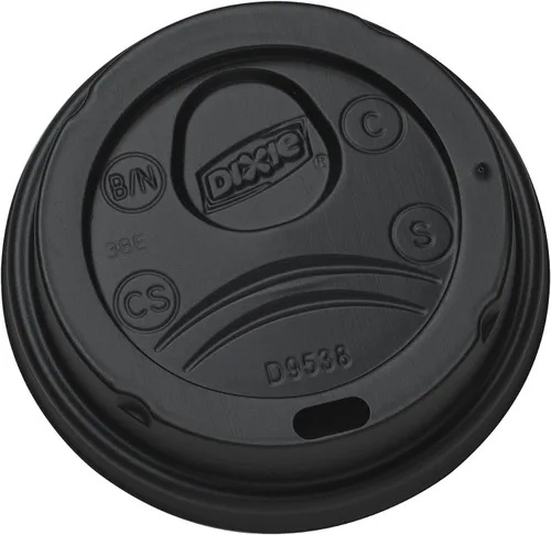 Vista 7 de Dixie - Tapas de taza de café caliente domo de 8 onzas por GP PRO Georgia Pacific White, D9538, 1000