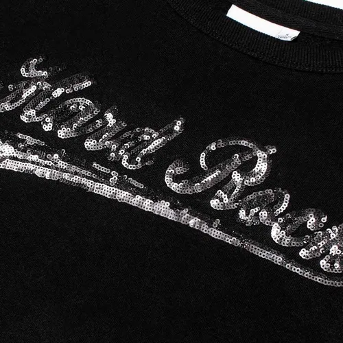 Vista 4 de Sudadera con cuello redondo y lentejuelas para mujer