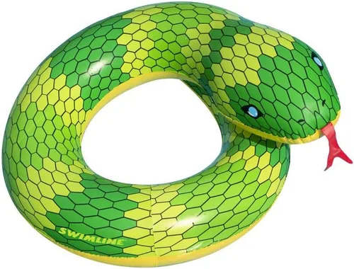 Vista 22 de Swimline Pool Ring – Inflatable Lounge Float with Fun Design for Adults & Teens – Durable Vinyl Ring for Pool, Lake, or Beach – Easy to Inflate and
