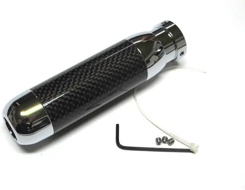 Vista 2 de ATEX Cubierta de freno de mano de fibra de carbono para Cooper MK2 R55/R56 2007 2008 2009 2010 2011 2012 2013