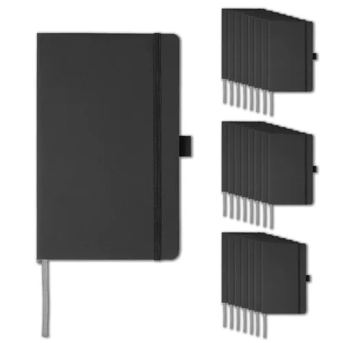 Vista 7 de Amazon Basics Cuaderno clásico de puntos, 240 páginas, negro, tapa dura, 5 x 8.25 pulgadas