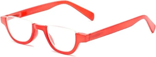 Vista 6 de The Shay - Gafas de lectura de media lectora, semirarimas, coloridas, 1.25 transparentes
