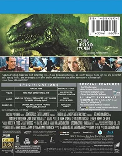 Vista 2 de Godzilla Blu-ray