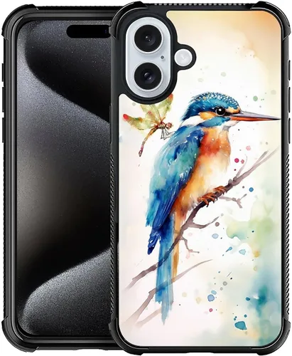 Vista 50 de CARLOCA Funda compatible con iPhone 15, increíble patrón de luz espacial nebulosa para niñas y niños, ultra protección, a prueba de golpes