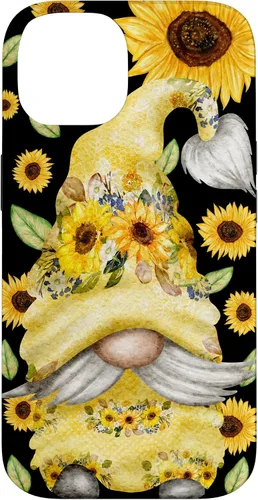 Vista 4 de Sunflower Gnome for Summer Garden Mom Cute Floral Pattern Case for iPhone 17