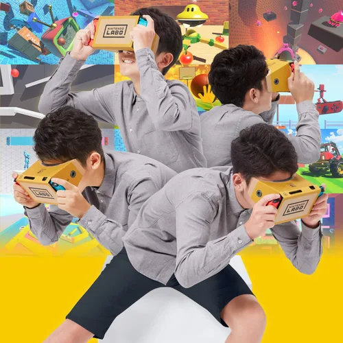 Vista 4 de Nintendo Labo Toy-Con 04 VR Kit -Switch Japanese Ver
