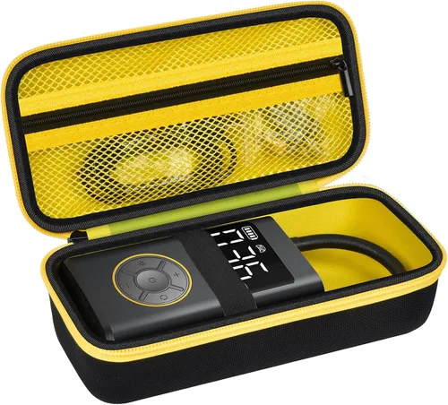 Vista 8 de Estuche Compatible con Inflador de Neumáticos Portátil Fanttik X9 Pro para Motocicleta, También para Compresor de Aire Eléctrico Xiaomi 2/ 1S, Bomba