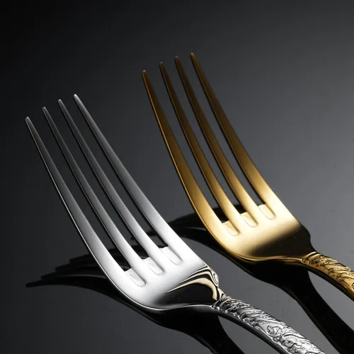 Vista 7 de 40-Piece Stainless Steel Flatware Set for 8,Stainless Steel Flatware Set with Knife/Fork/Spoon,Cutlery Set for Home and Kitchen,Utensil Set with