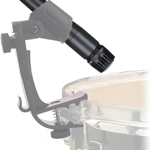Vista 3 de wm57 Micrófono Dinámico Vocal de Estilo Clásico Instrumento de Audio Clásico Profesional Dinámico Cardioide Unidireccional - para Instrumentos