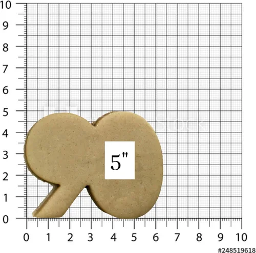 Vista 5 de Inc Number 90 - Cortador de galletas, apto para lavavajillas (2 pulgadas de alto)