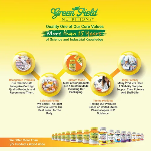 Vista 6 de Greenfield Nutritions - Vitaminas prenatales halal con DHA y ácido fólico, multivitamínico prenatal esencial para el embarazo con hierro, contiene