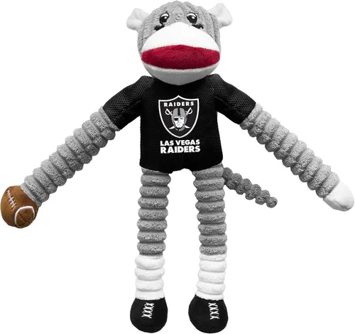 Vista 25 de Littlearth NFL Sock Monkey Pet Toy, Team Color, One