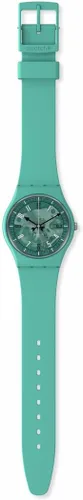 Vista 2 de Swatch Turquesa fotónica, Azul, Colección Holiday