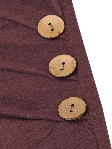 Vista 5 de VISLILY blusa de manga larga para mujer con botones, tallas grandes