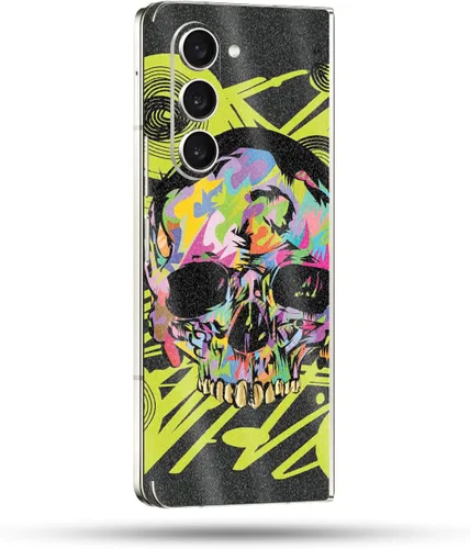 Vista 23 de MightySkins Skin compatible con Samsung Galaxy Z Fold 5 - Puppy Fall Funda protectora de vinilo duradera y única Fácil de aplicar, quitar