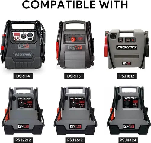 Vista 2 de Cargador portátil arrancador de batería de coche de 12V DSR114 DSR115 Compatible con Schumacher DSR 114 PSJ 1812 2212 3612 4424 ProSeries PSJ1812