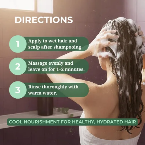 Vista 9 de Daeng Gi Meo Ri Tea Tree Cool Treatment Acondicionador refrescante para el cuero cabelludo con árbol de té y menta Hidratación profunda, suaviza