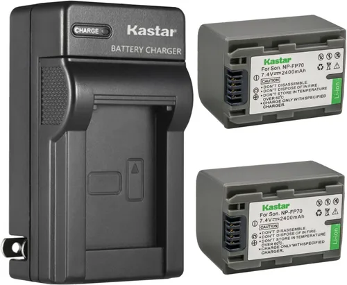 Vista 5 de Kastar Cargador de batería de pared de CA NP-FP70 / FP71 para Sony DCR-HC94, DCR-HC96, DCR-SR30, DCR-SR40, DCR-SR50, DCR-SR60, DCR-SR70, DCR-SR80