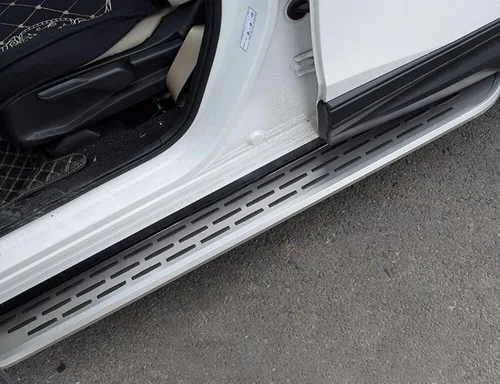 Vista 5 de Estribos laterales para Nissan X-Trail/Rogue 2014-2019, pedales de barra, barras de paso, accesorios de coche