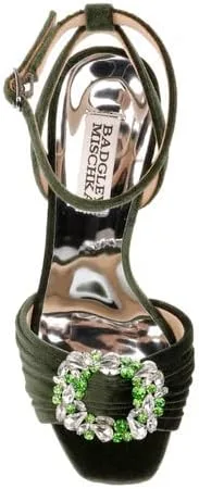 Vista 6 de Badgley Mischka Sandalias Nixie Peep Toe Stiletto para mujer